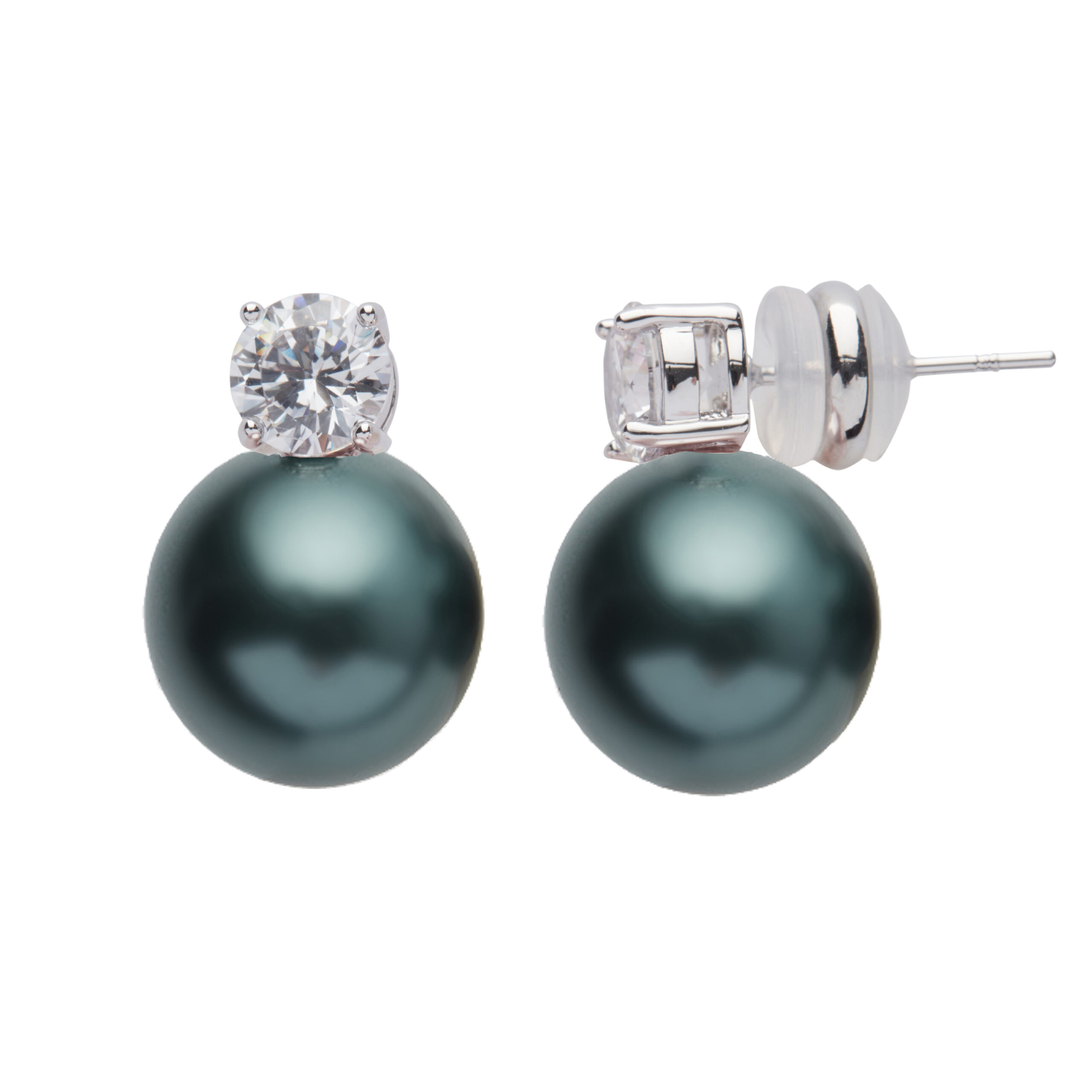 US Polo Assn Jewellery Maisie Rhodium Oorbellen - Afbeelding 2