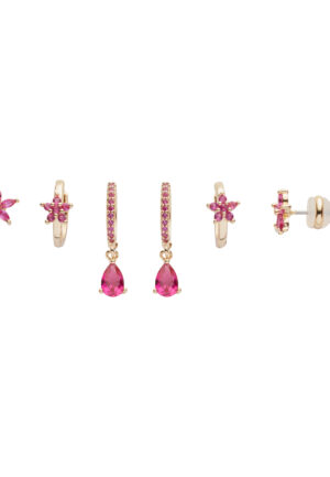 US Polo Assn Jewellery Naomi Geelgouden Oorbellen