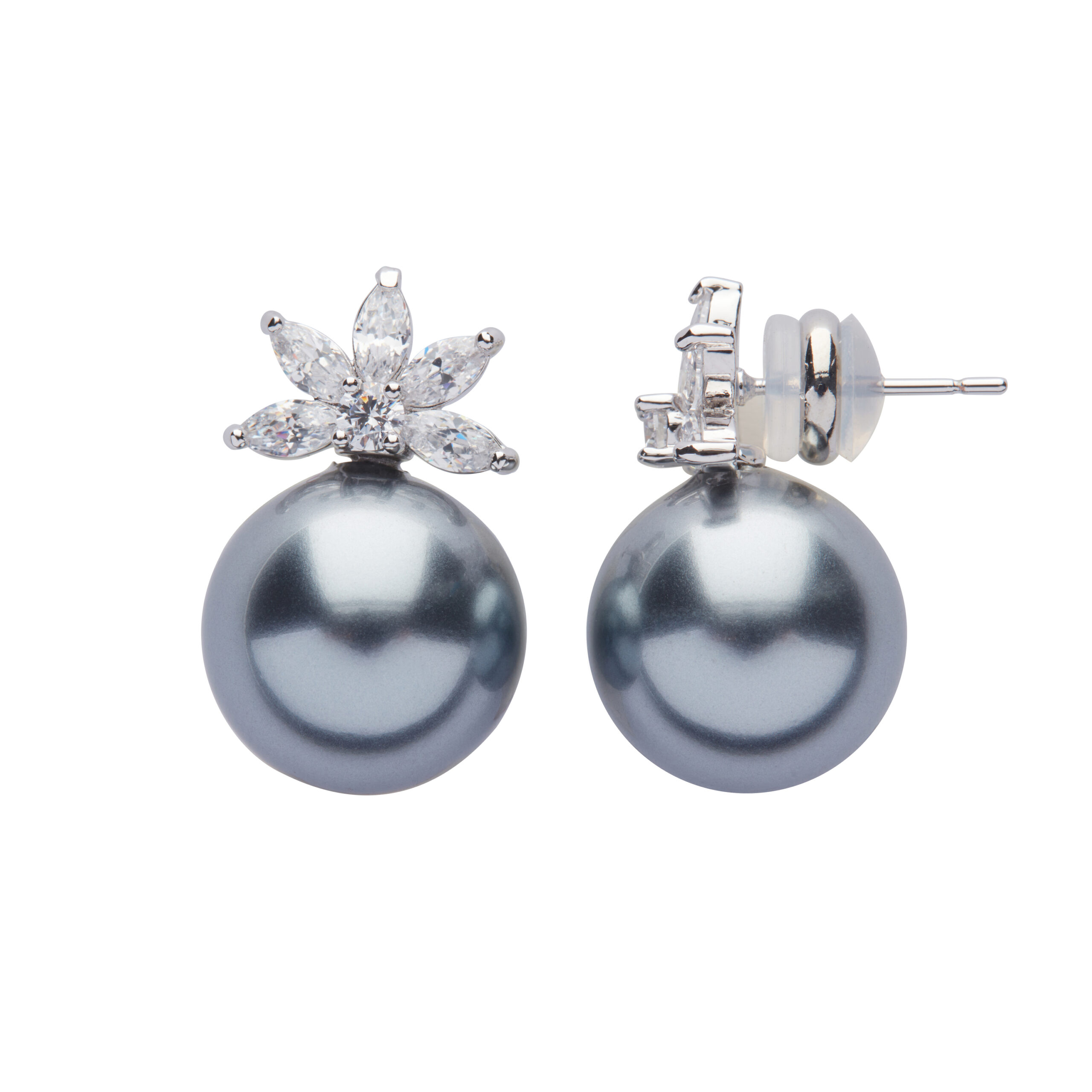 US Polo Assn Jewellery Kylie Rhodium Oorbellen