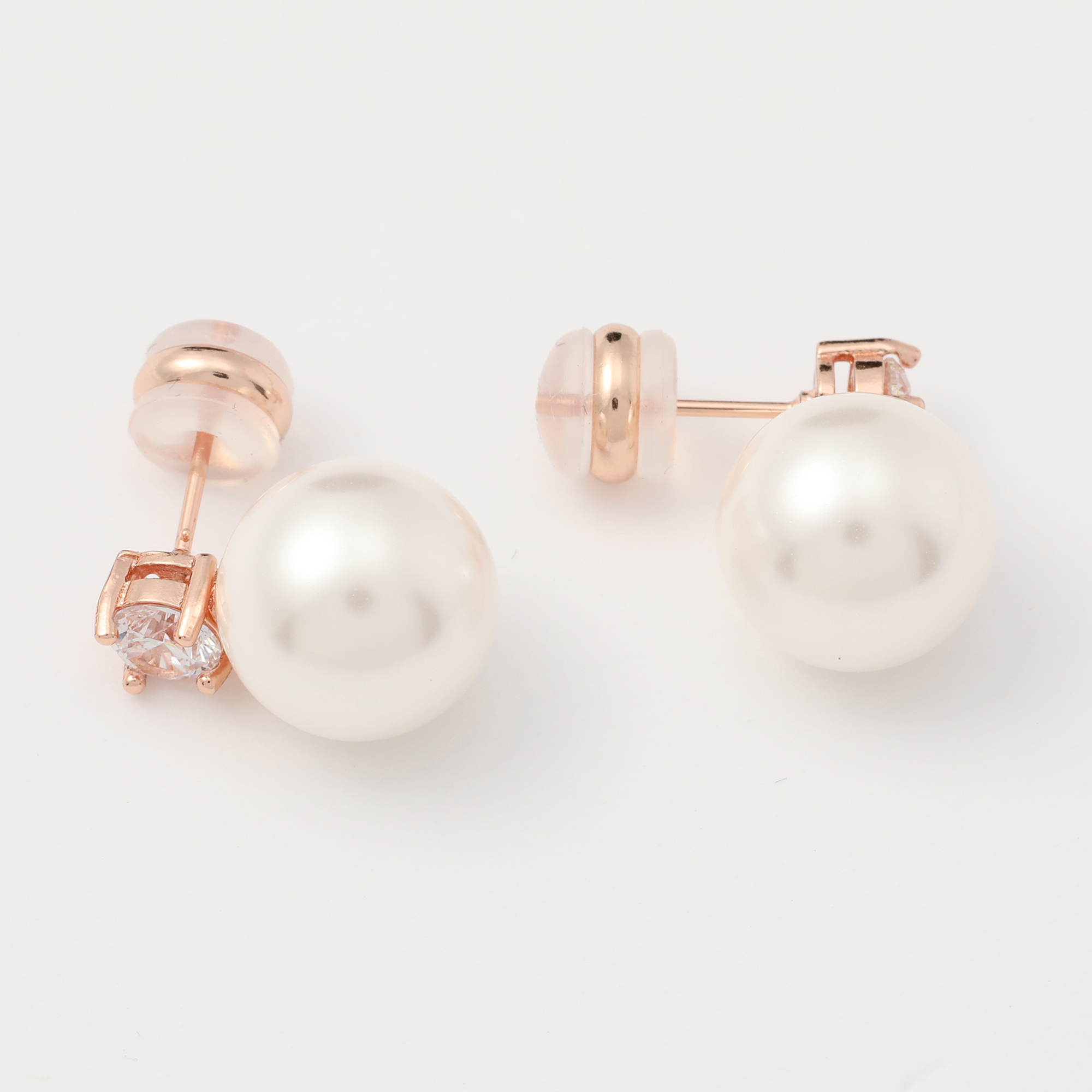 US Polo Assn Jewellery Maisie Rosegouden Oorbellen - Afbeelding 2