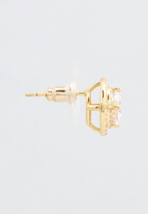 Alternative view of US Polo Assn Jewellery Cristal Geelgouden Oorbellen