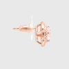 US Polo Assn Jewellery Cristal Rosegouden Oorbellen - Afbeelding 2