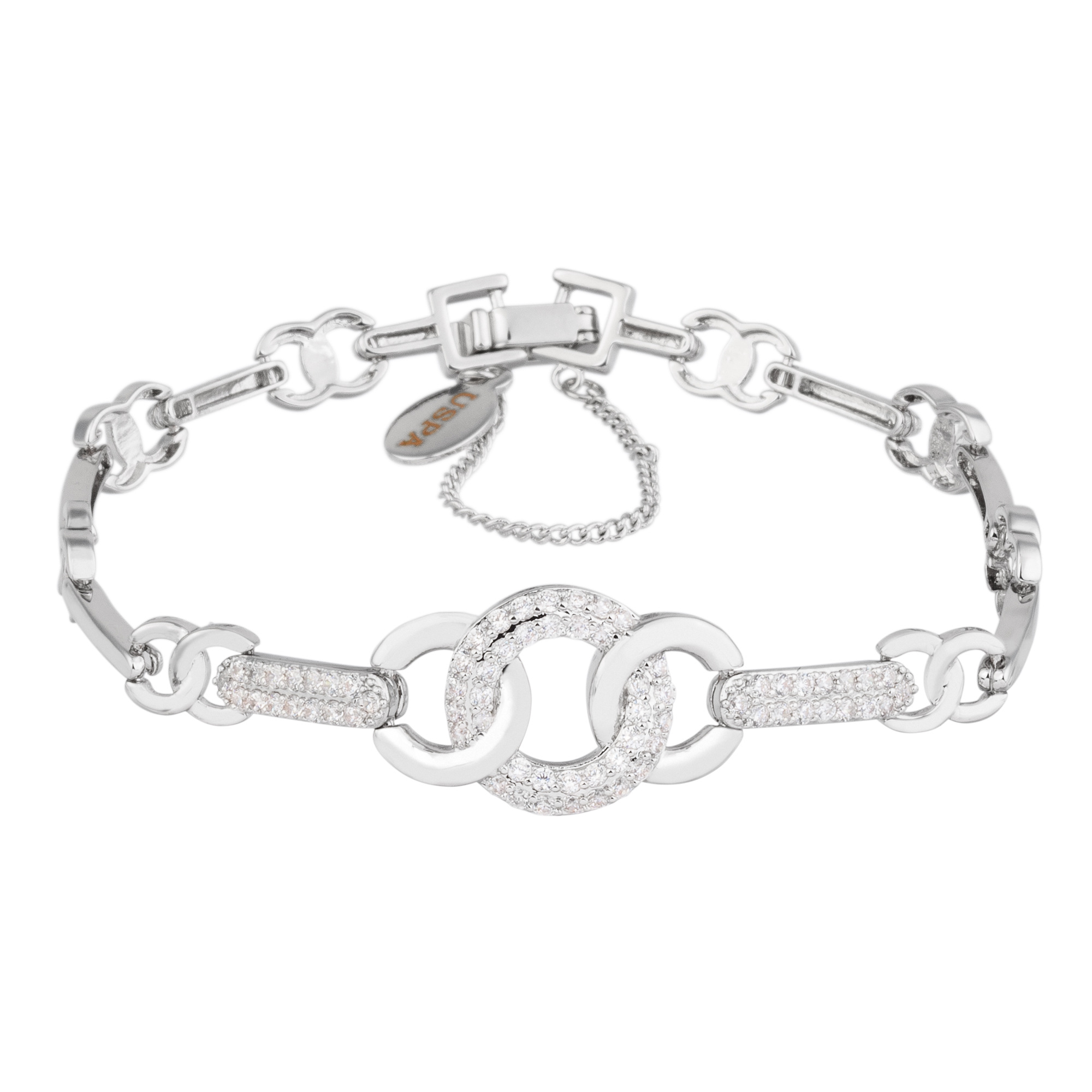 US Polo Assn Sieraden Margaret Rhodium Armband