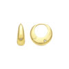 Luxenter Oorbellen met Glimmende Zirkonia 18k goud afwerking - Ricia