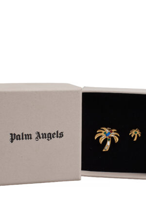 Dames Oorbellen Palmboom Ontwerp met Steen PWOD026R24MAT0017684