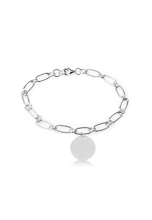 Luxenter 925 Sterling zilveren armband gerhodineerd - Mi Sol