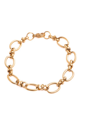 Luxenter Armband met 18-karaats geelgouden afwerking - Salbra