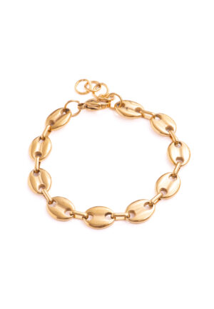 Luxenter Armband met 18-karaats geelgouden afwerking - Forbek