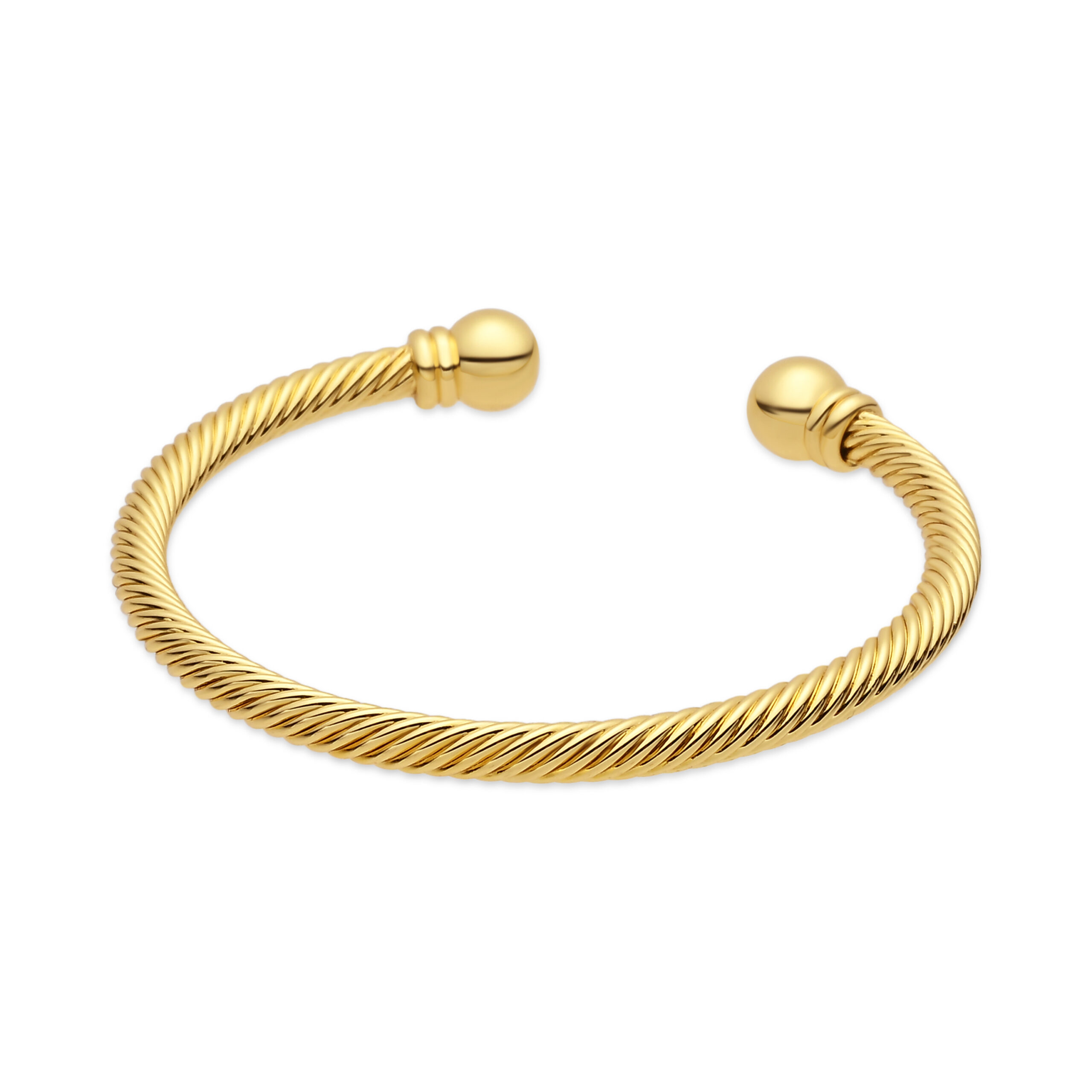 Luxenter armband afgewerkt in 18 karaat geel goud - Muha