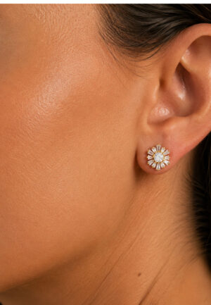 Alternative view of Vrouwen Imperial Star Oorbellen, Goud Verguld, 925 Sterling Zilver BIPE049