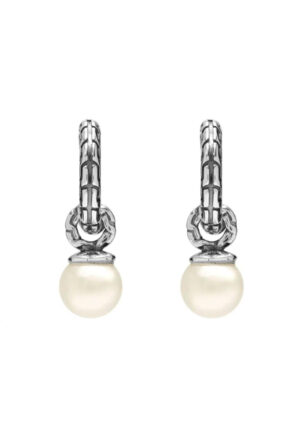 Alternative view of Vrouwen Oorbellen met Parel in 925 Echt Zilver BIPE036