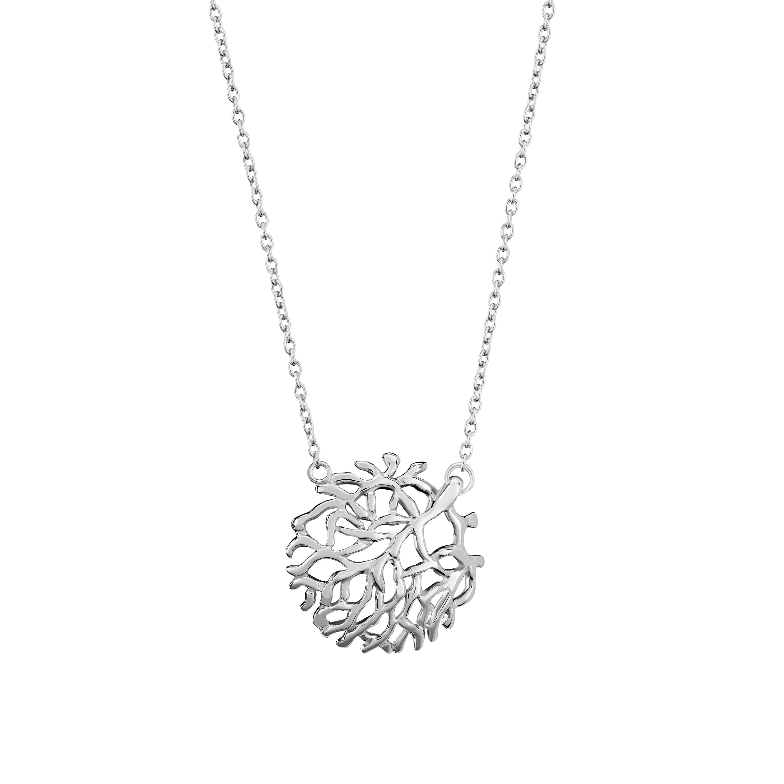 Orphelia 'Flavie' Dames 925 Sterling Zilveren Ketting met Hanger - Zilver ZH-7502