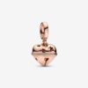 Pandora 'Feestelijk' Dames Gouden Verzilverd Metaal Bedel - Roze 782376C00