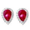 Orphelia 'Enora' Dames 925 Sterling Zilveren Stud Oorbellen - Zilver ZO-7226/RU - Afbeelding 2