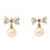 Orphelia 'Sparkle' Dames 925 Sterling Zilveren Oorringen - Goud ZO-7512