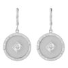 Orphelia 'Huda' Dames 925 Sterling Zilver Dangle Oorbellen - Zilver ZO-7290
