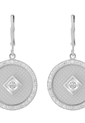Orphelia 'Huda' Dames 925 Sterling Zilver Dangle Oorbellen - Zilver ZO-7290