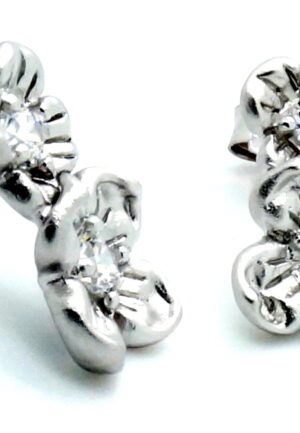 Alternative view of Orphelia Dames 925 Sterling Zilveren Stud Oorbellen - Zilver ZO-6018