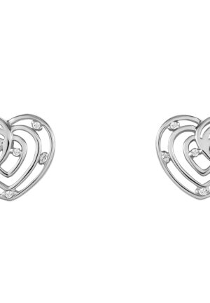 Alternative view of Orphelia 'Euphoria' Dames 925 Sterling Zilveren Stud Oorbellen - Zilver ZO-7522