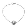 Orphelia 'Kaia' Dames 925 Sterling Zilveren Armband - Zilver ZA-7477/WI