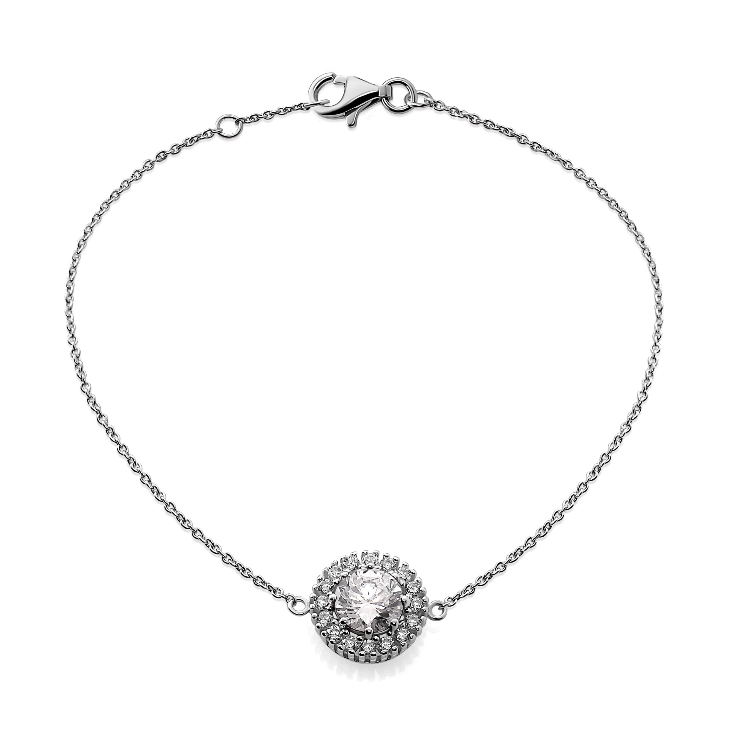Orphelia 'Kaia' Dames 925 Sterling Zilveren Armband - Zilver ZA-7477/WI