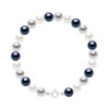 Armband van Echte Cultiveerde Zoetwaterparels Rond 6-7 mm