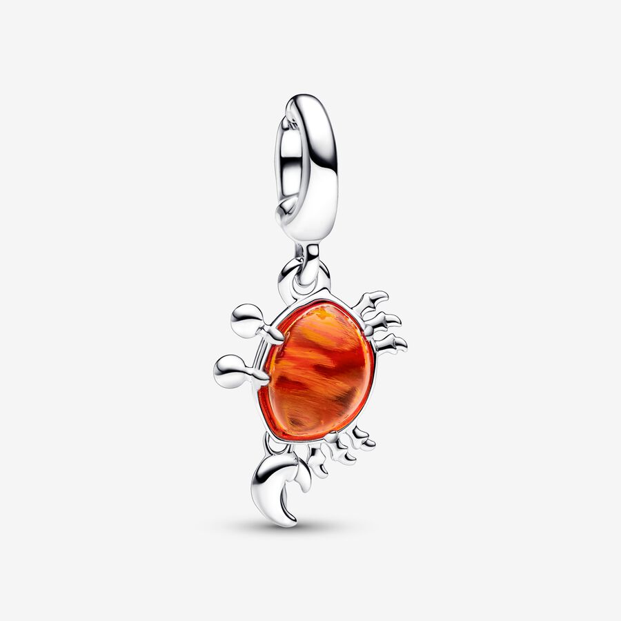 Pandora 'Disney De Kleine Zeemeermin' Dames 925 Sterling Zilveren Bedel - Zilver 792694C01