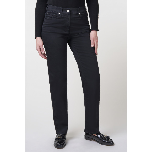 ZRS - Zwart | Dames | Jeans | Zwart | 42 | regular | Kamst mode
