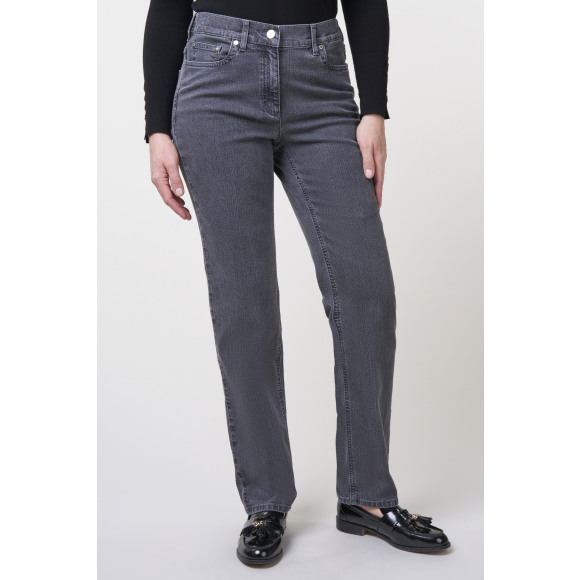 ZRS - Grey Denim | Dames | Jeans | Grey Denim | 52 | regular | Kamst mode