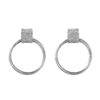 Orphelia 'Eleanor' Dames 925 Zilveren Dangle Oorbellen - Zilver ZO-7417