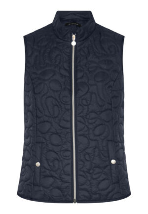 micha - Blauw | Dames | Gilet | Blauw | 44 | regular | Kamst mode