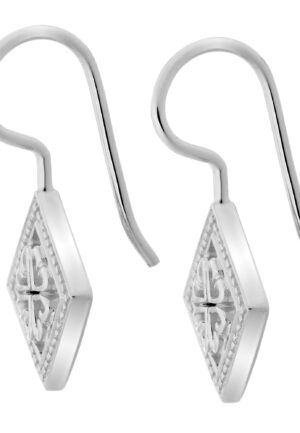 Alternative view of Orphelia Dames 925 Zilveren Dangle Oorbellen - Zilver ZO-5254