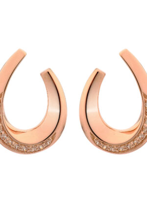 Orphelia 'Krista' Dames Oorbellen van 925 Sterling Zilver - Roze zo-7366