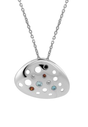 Orphelia Dames 925 Sterling Zilveren Hanger met Ketting - Zilver ZH-4480