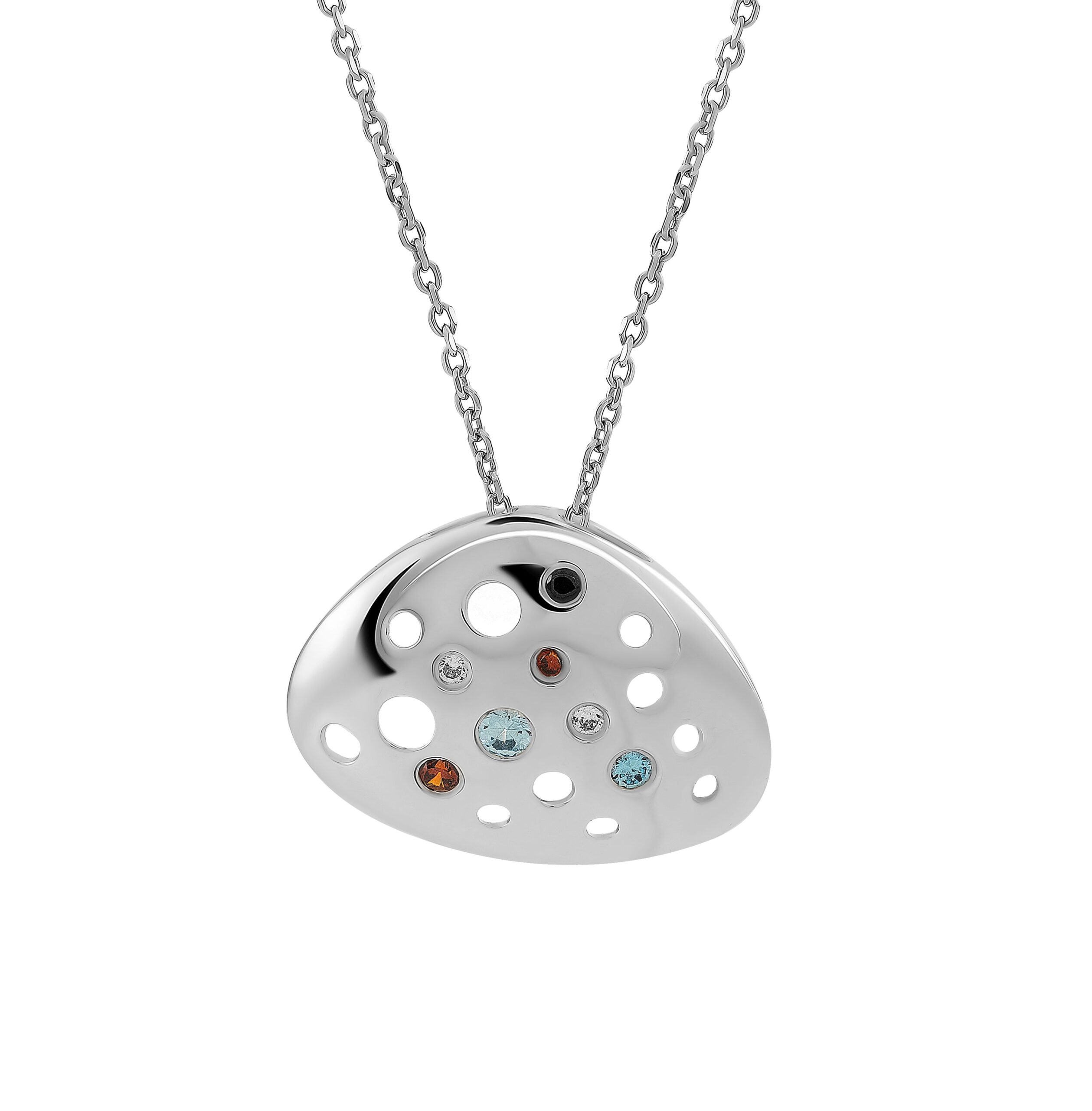 Orphelia Dames 925 Sterling Zilveren Hanger met Ketting - Zilver ZH-4480
