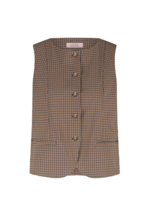Studio Anneloes - Bruin | Dames | Gilet | Bruin | XS | regular | Kamst mode
