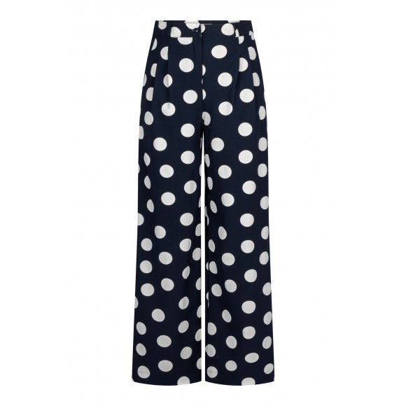 Studio Anneloes - Dark Blue | Dames | Broek | Dark Blue | L | regular | Kamst mode