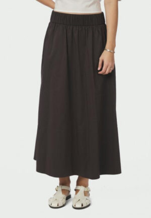 Neo noir - Chocolade | Dames | Rok | Chocolade | 46 | regular | Kamst mode