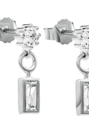 Orphelia 'Madelyn' Dames 925 Sterling Zilveren Oorbellen - Zilver ZO-7583
