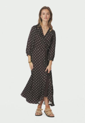 Neo noir - Bruin | Dames | Jurk | Bruin | 44 | regular | Kamst mode