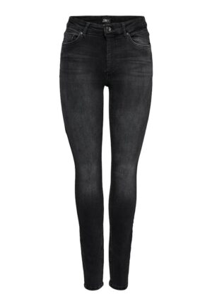 Only Onlblush Mid Sk Dnm Rea1099 Noos 15225846 Skinny Fit Black Denim Rea1099