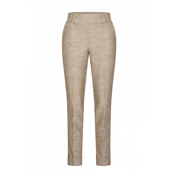 Helena Hart - Sand | Dames | Broek | Sand | 3XL | regular | Kamst mode