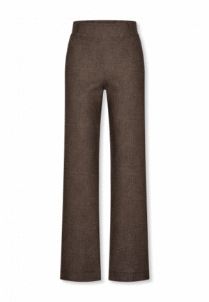 Helena Hart - Chocolade | Dames | Broek | Chocolade | M | regular | Kamst mode