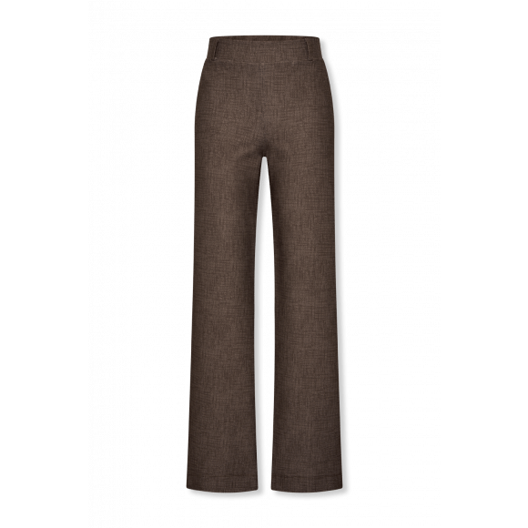 Helena Hart - Chocolade | Dames | Broek | Chocolade | M | regular | Kamst mode