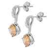 Orphelia Dames 925 Sterling Zilveren Oorbellen - Zilver ZO-6087 - Afbeelding 2