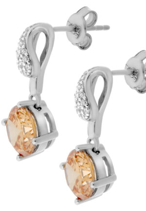 Alternative view of Orphelia Dames 925 Sterling Zilveren Oorbellen - Zilver ZO-6087