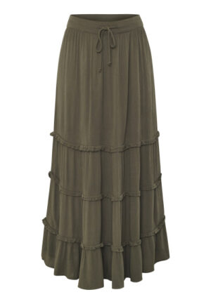 Sisters Point - Khaki | Dames | Rok | Khaki | XL | regular | Kamst mode
