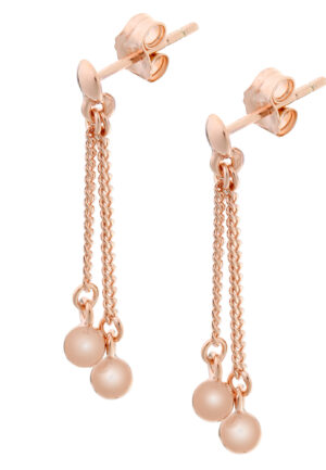 Alternative view of Orphelia 'Tove' Dames 925 Sterling Zilveren Oorbellen - Roze ZO-7013/1