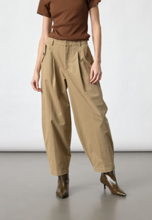 Sisters Point - D.Taupe | Dames | Broek | D.Taupe | XL | regular | Kamst mode