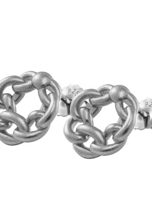Alternative view of Orphelia 'Estelle' Dames 925 Sterling Zilver Stud Oorbellen - Zilver ZO-7516
